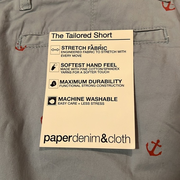 Paperdemin & Cloth tailored shorts, size 34, new with tags - Picture 7 of 9